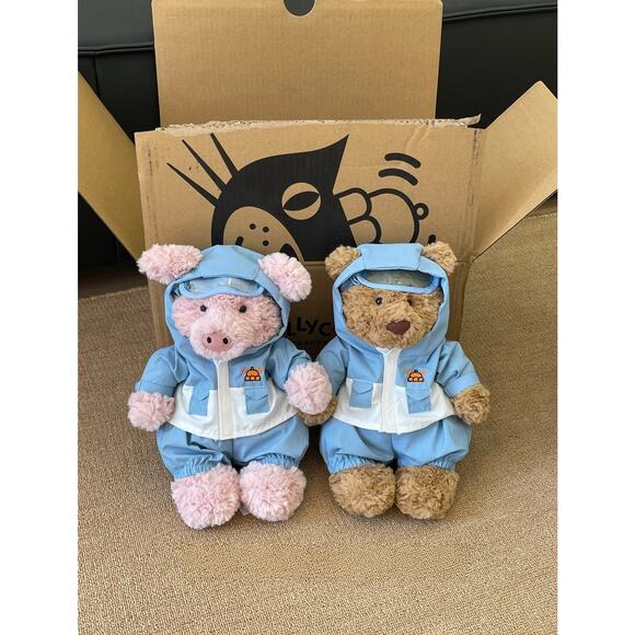 NEW* Bartholomew bear cute clothes outfits - snow suit(medium) - blue - Picture 2 of 3
